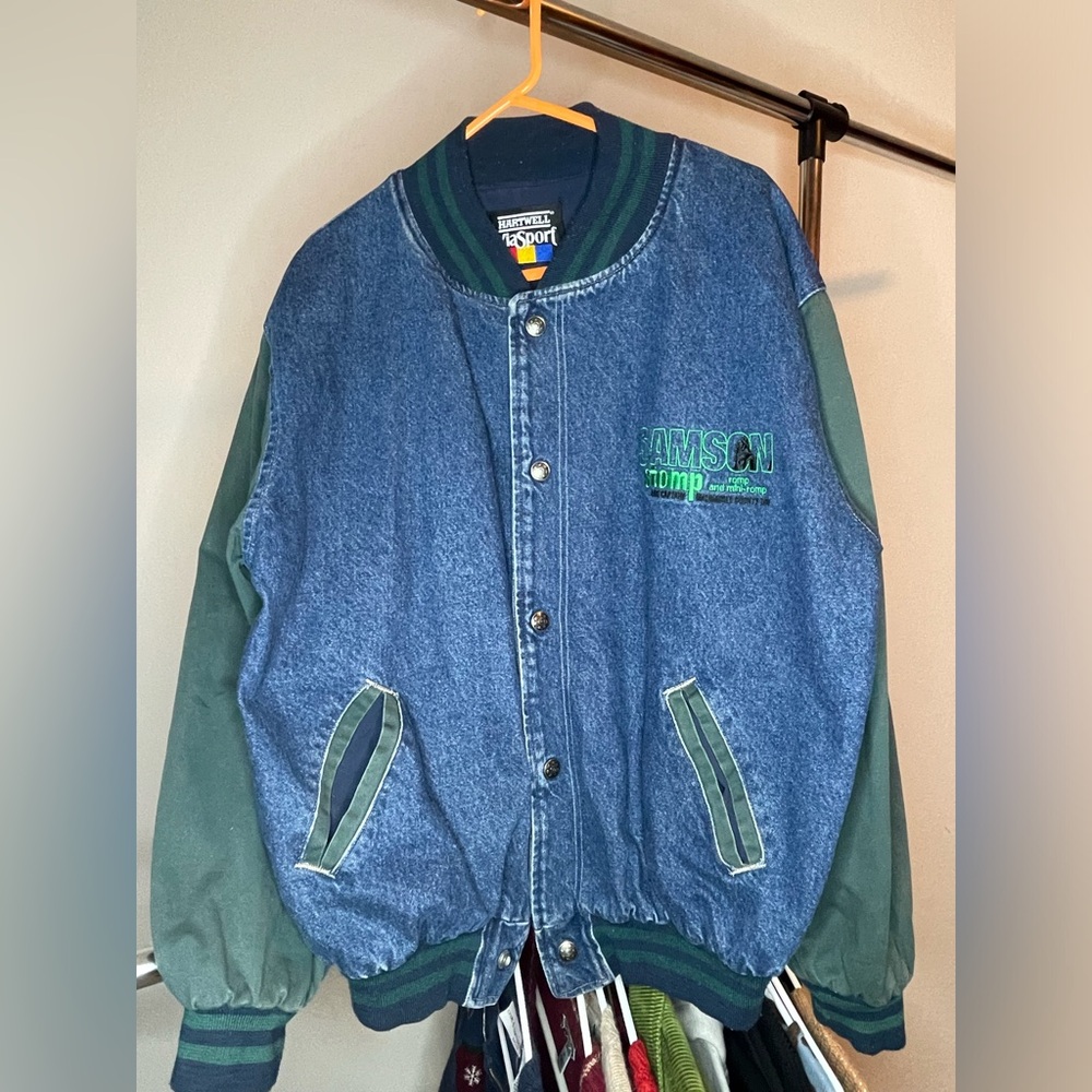 Vintage denim carpenter jacket